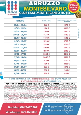 Club Esse Mediterraneo Italia
