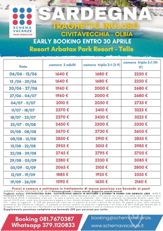Resort Arbatax Park Resort - Telis Italia