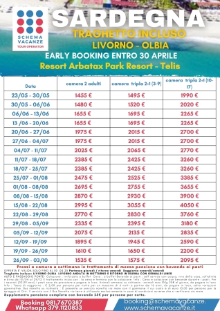 Resort Arbatax Park Resort - Telis Italia
